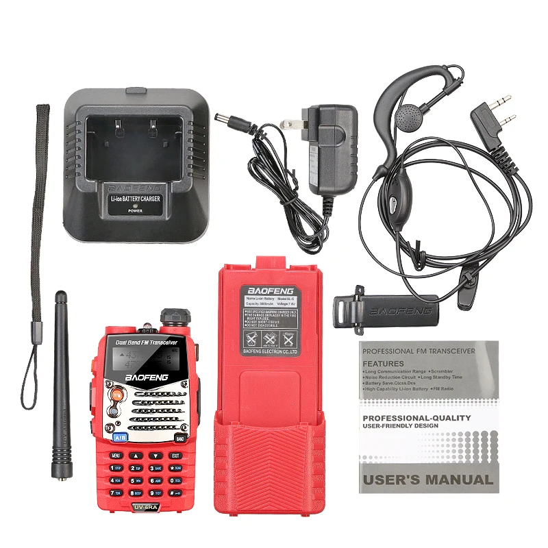 Long Range Walkie Talkie With Texting Baofeng Uv5ra Buy Baofeng