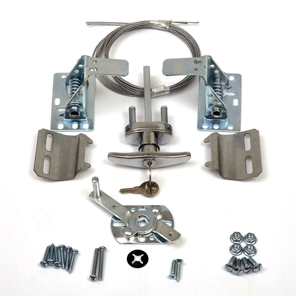 Garage Door Lock Kit W Spring Latch Keyed In Handle Buy