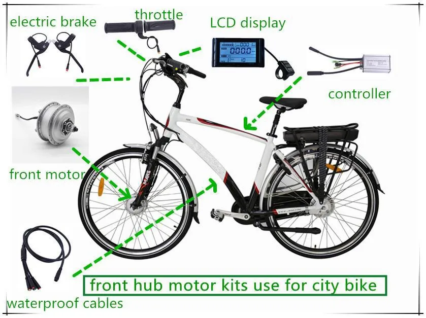 JB-92Q 36v 250w high torque brushless hub dc motor for bike