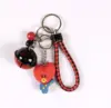 Hot Sales Rubber Anime K-Pop BTS Keychain BT21 Cartoon With Bell Lovely Keychain SF451