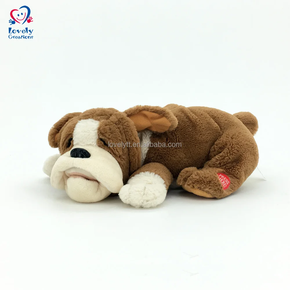 sleeping dog plush