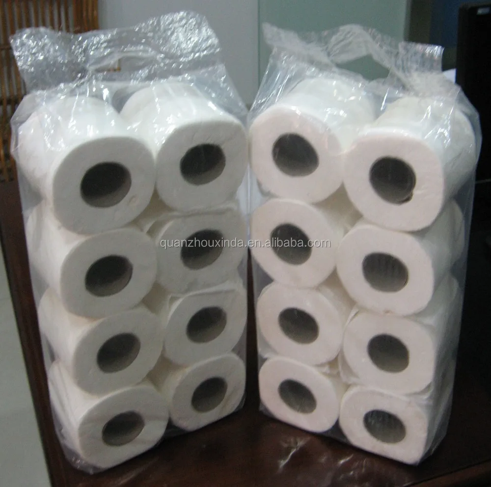 Semiauto Multiple Toilet Paper Rolls Packaging Machine China
