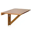 Custom portable computer wall mounted folding table