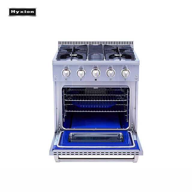 Hyxion Hyxion 30 ''SS propaan kachel tafel top gas oven bereik voor verkoop