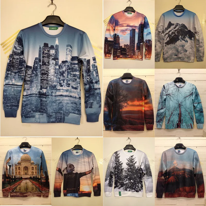 2015 marca de moda del inconformista sudadera con capucha