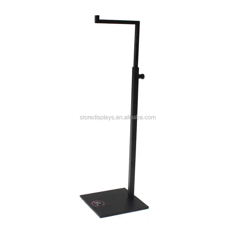 Free Shipping Wholesale Black Adjustable Hanging Handbag Bag Hanger Holder Rack Display Stand
