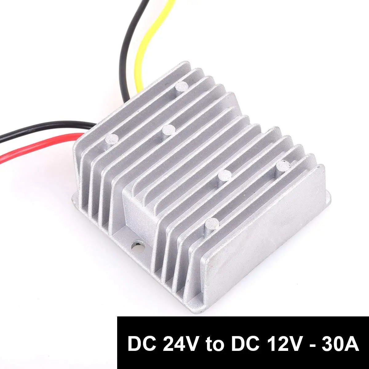 Accept DC 9-20V Inputs DC 12v to 24v Converter 15A 360W Heavy Duty Step Up Waterproof Transformer DC Power Adapter Converter for Car Truck Vehicle Boat Motor Solar System Car Power Inverter