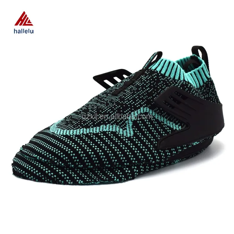Newly Designed Women Knit Shoe Uppers Summer Breathable Slip On Air