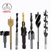 Hex Straight Shank Woodworking Tool Forstner Bit Set Wood Flat Spare Core Drill Bit Wood Auger Drill Bit
