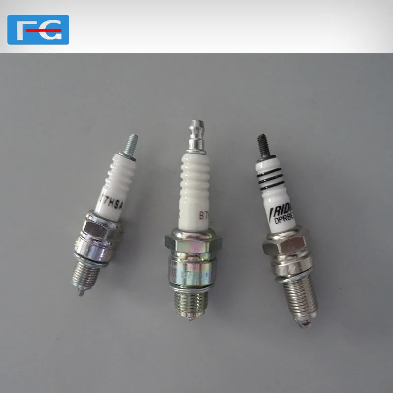 Factory Price Copper Electrode 125cc Motorcycle Spark Plug D8tc D8ea