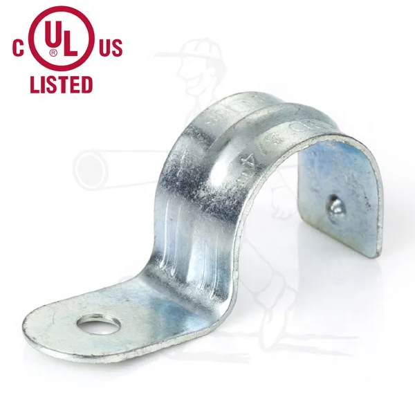 One Hole Round Pipe Metal Strap Emt Conduit Clips Ul Listed Buy One Hole Strap,Pipe Metal