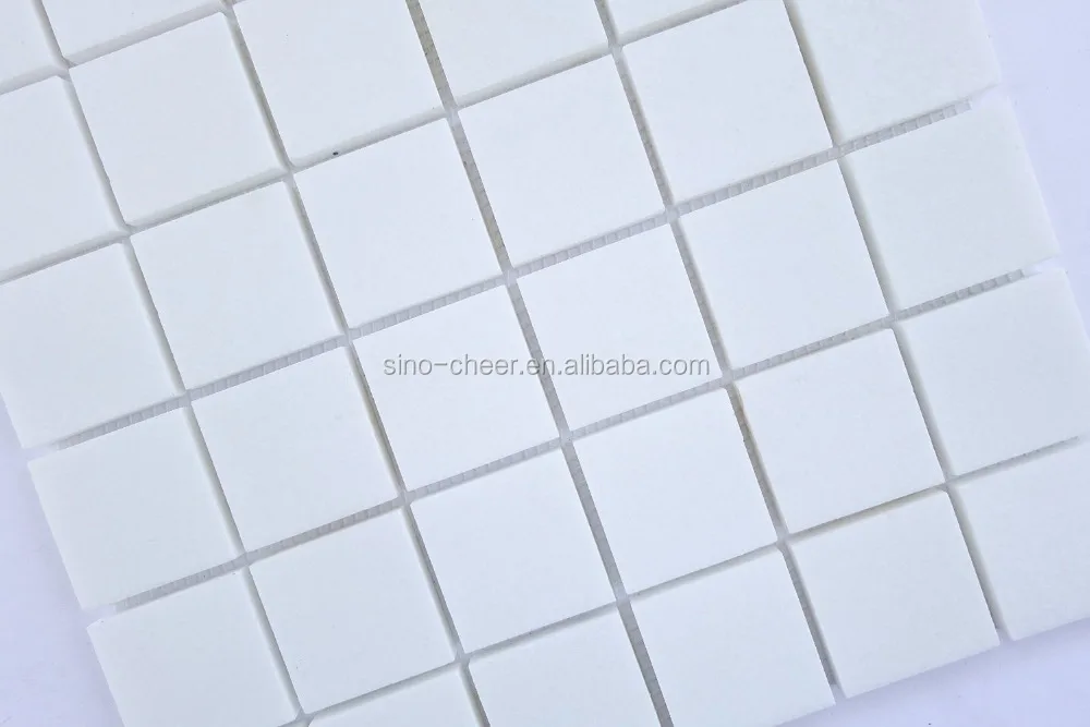 Classique blanc hexagone tuiles, moderne art de la mosaïque tuiles ...
