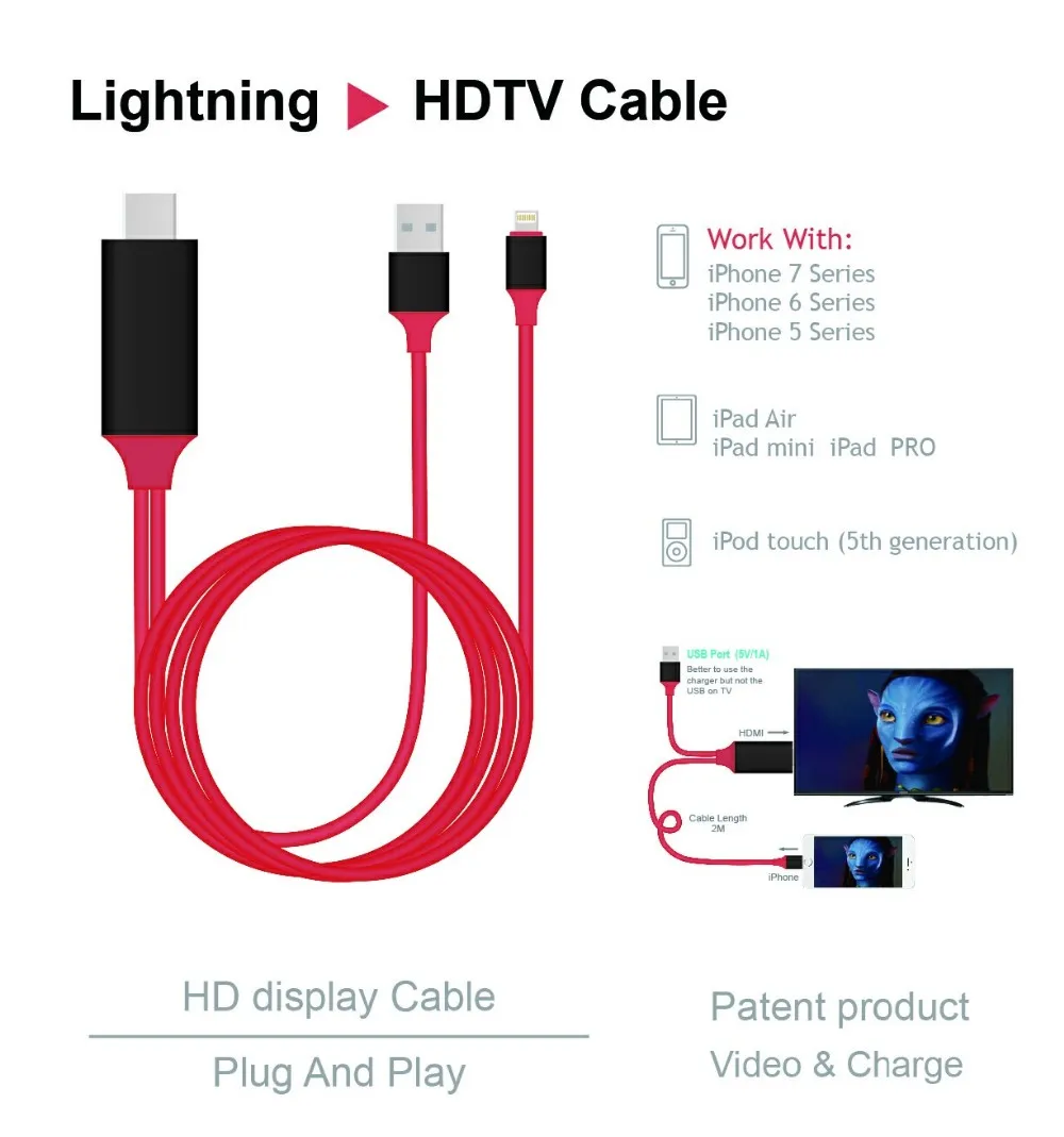 HDTV Adapter Cable for iPhone