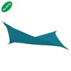 Durable UV Polyester Dark Green Garden Shade Beach Shade Sail Nets Square Sun Shade Cloths