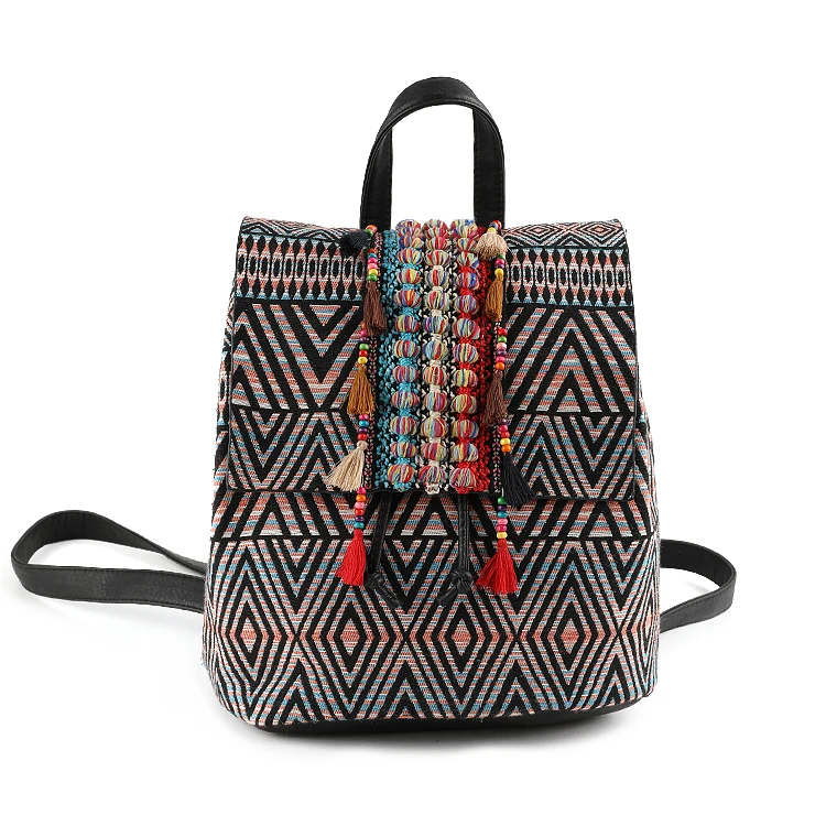 ethnic backpack