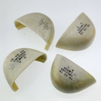 Safety shoe removable composite toe caps