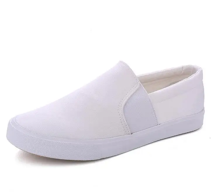 cheap white slip on shoes