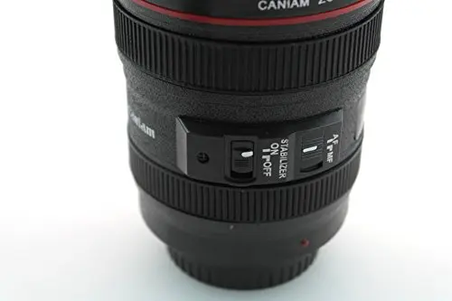 camera lens coffee mug