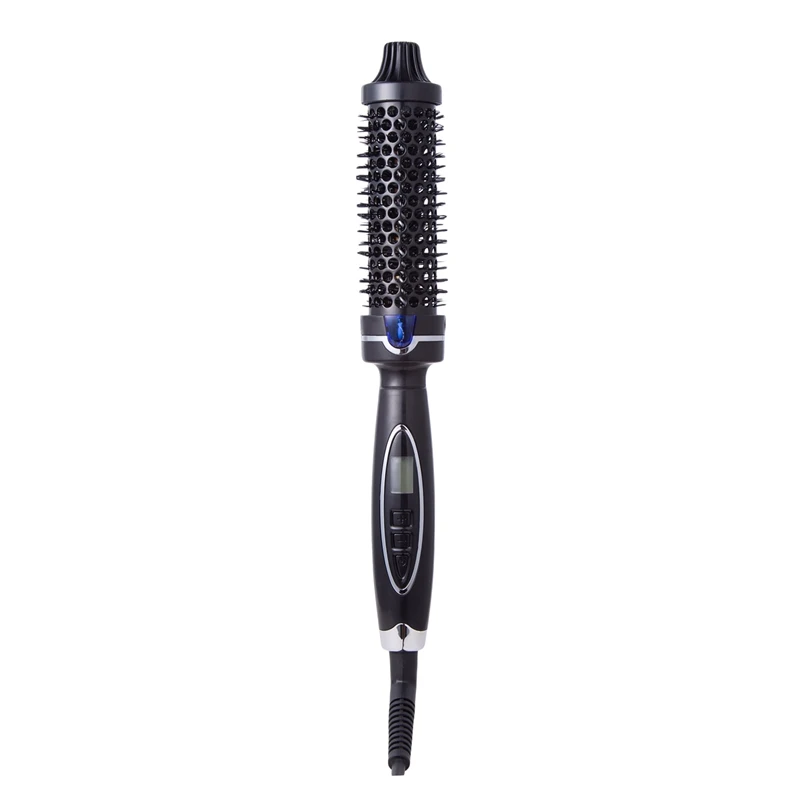 New Hot rotating curler brush ionic hair curler curling ...