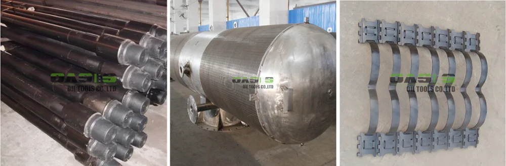 DIN4935 Slot20 Wire Wrapped Screen/Water Well Strainer Screen with STC Thread Connection