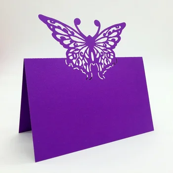 Art Paper Laser Cut Wedding Supplies Party Favors Seat Name Place Cards With Butterfly Design Art Paper Laser Cut Wedding Supplies Party Favors Seat Name Place Cards With Butterfly Design
