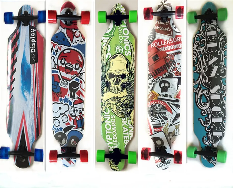 Complete Longboard Skateboard With Longboard Wheels Longboard Trucks