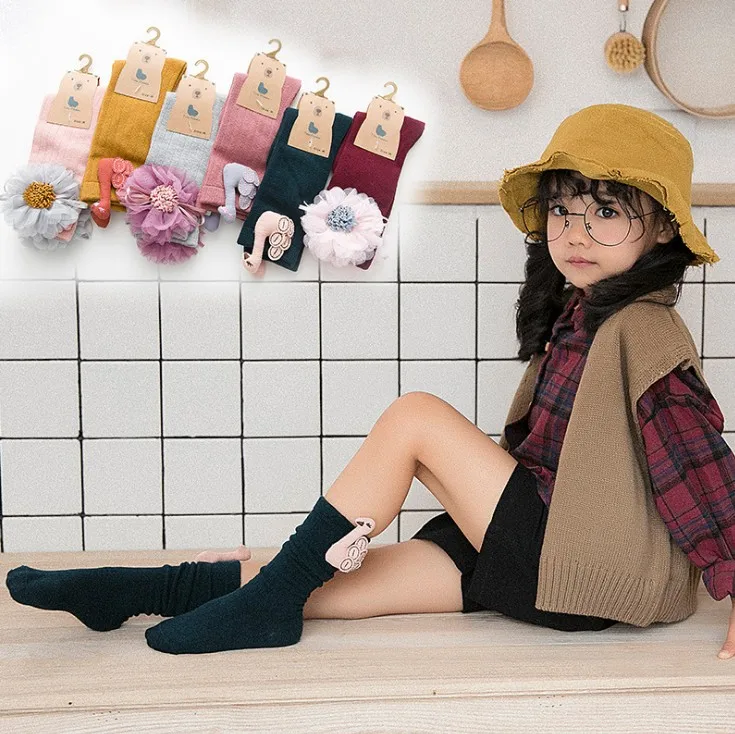 baby girl knee high socks