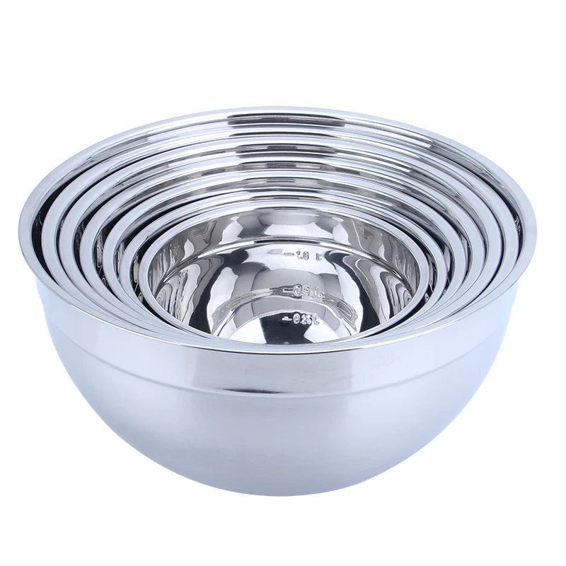 Round Stainless Steel Mixing Bowls For Wholesale Buy Stainless Steel Mixing Bowls,Mixing Bowls