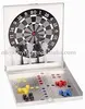 Hot selling magnetic travel dart board and ludo chess
