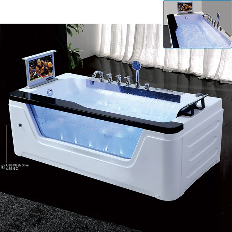 Cheap Acrylic Whirlpool Massage Large Portable Bathtub Buy Large