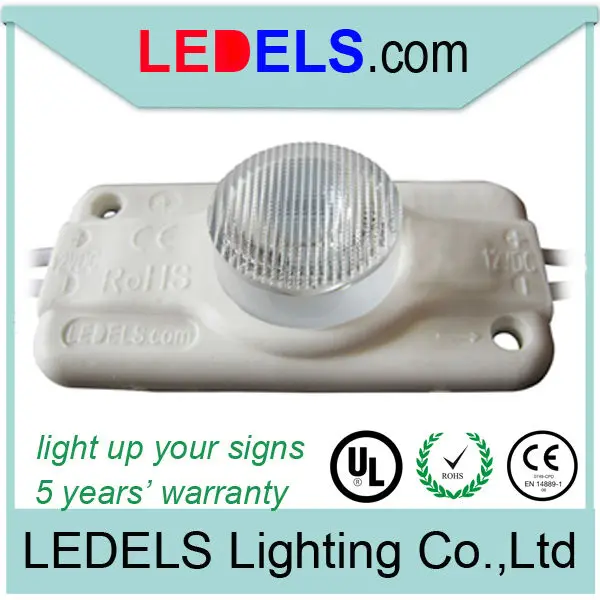 High power led module for illuminated sign boxes 2.8W 12V 250LM waterproof