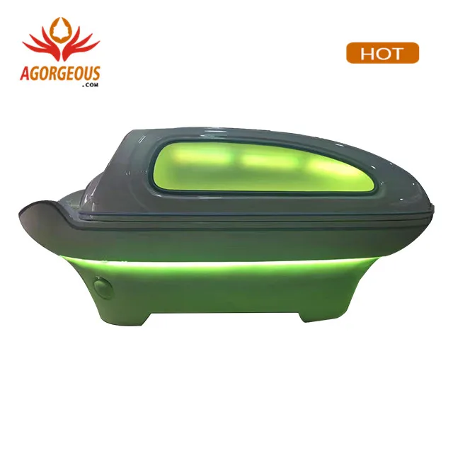 Multifunction 3 in 1 LED Light Spa Capsule + Hydrotherapy Water Massage + Wet Steam Sauna Chamber spa equipment