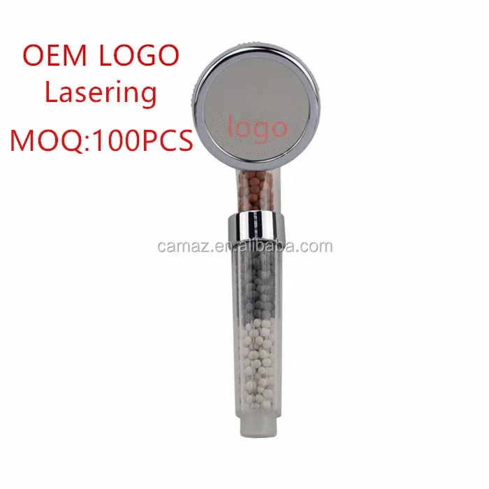 Strong Pressure Abs Plastic Negative Ion Shower Head With Filter With