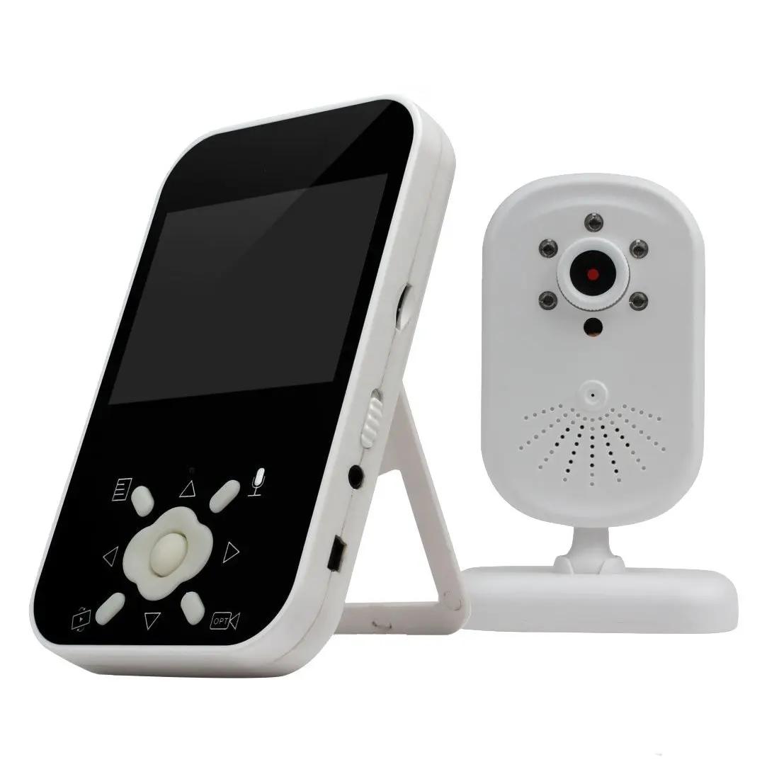 Baby Monitor Intercom System - TOOGOO(R) 2.4G 3.5inches LCD Digital Wireless Baby Monitor Intercom Systems & HD Video Camera DVR with Night Vision(3.5" Screen Monitor)
