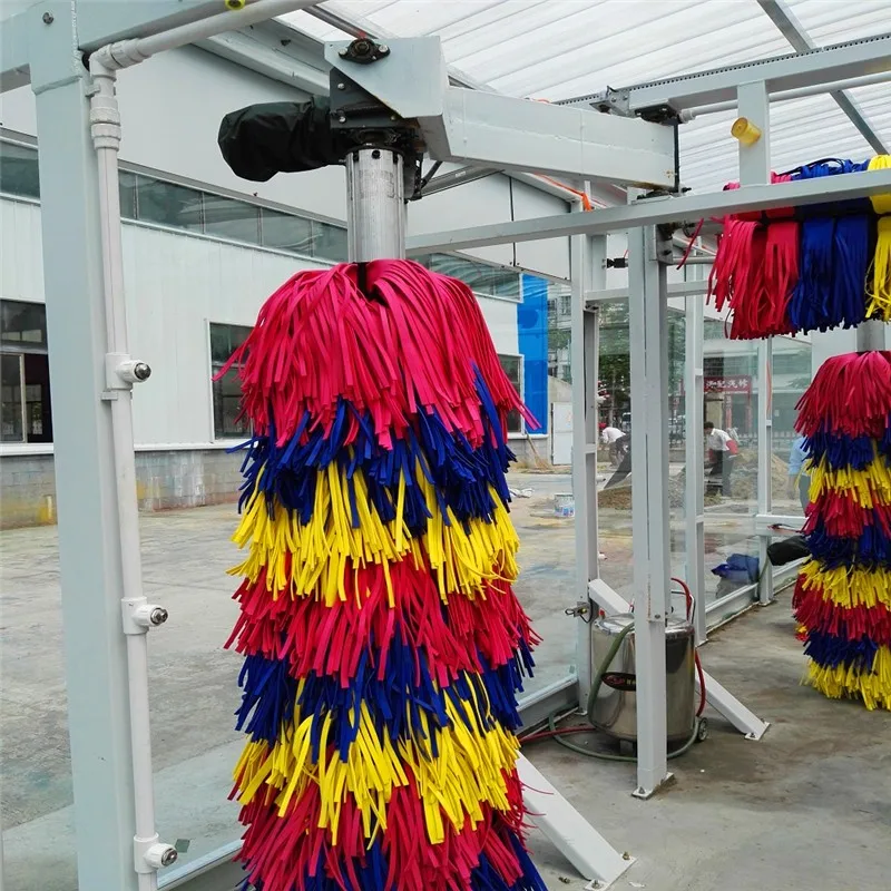 Tunnel Used Automatic Car Wash Machine With Five Brush Buy Car Wash