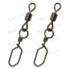fishing tackles swivels ,Barrel swivel with square snap