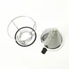 Split cone coffee filter