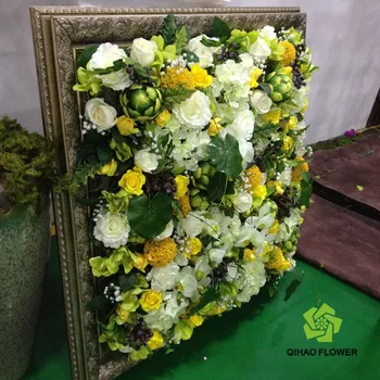 Artificial Hanging Flowers Arrangement Art Marking For Wall Artificial Hanging Flowers Arrangement Art Marking For Wall Decoration
