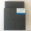 Embossed wood plastic composite hollow decking for park