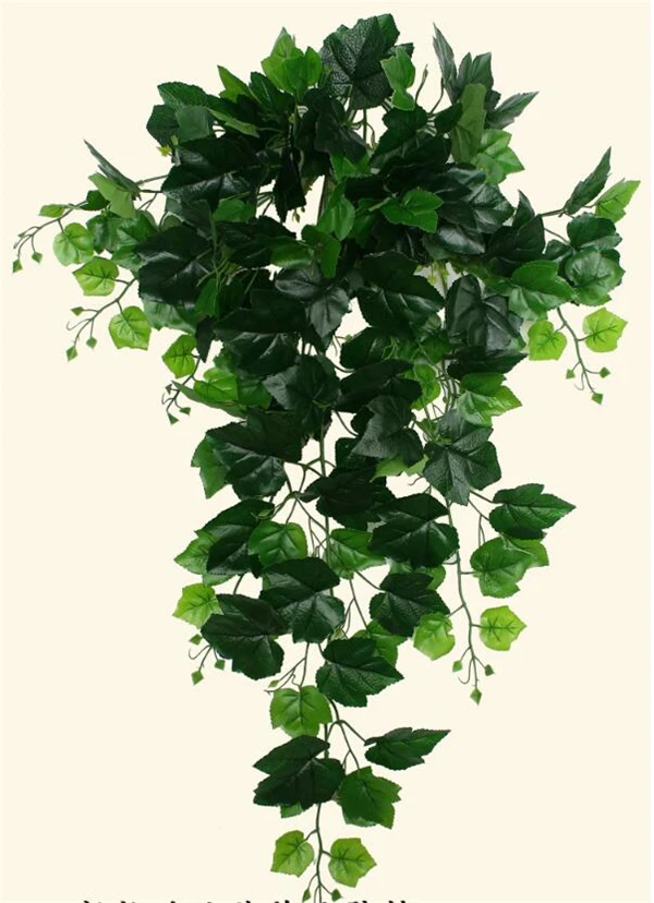 批发人造吊蔓植物离家花园装饰 Buy 人工藤叶 挂在藤蔓植物 挂叶子装饰product On Alibaba Com
