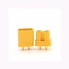 Amass XT30 Male and female Adapter lipo battery plug connector for RC FPV Lipo Battery RC Quadcopter(a pair)
