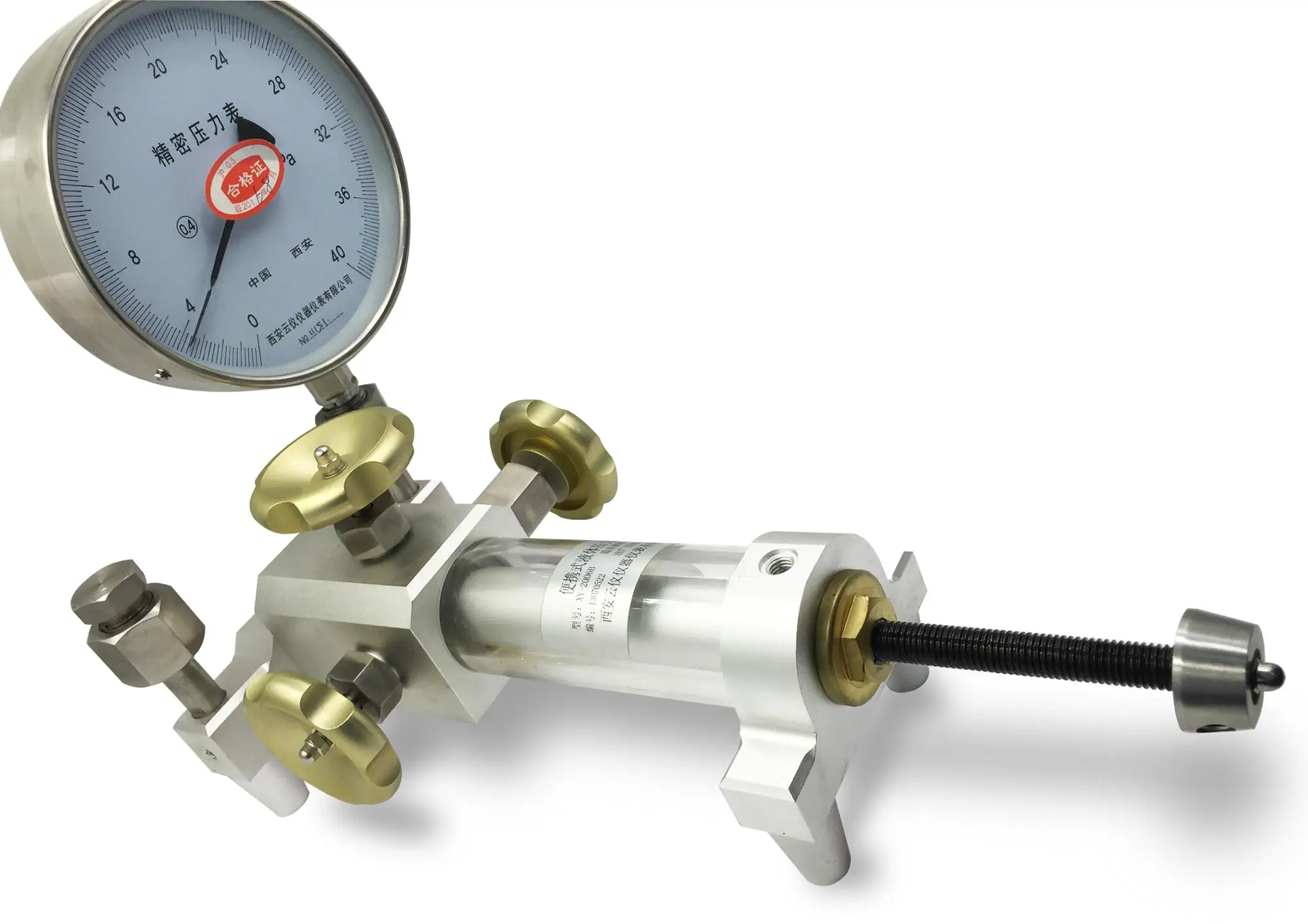 Portable Hydraulic Pressure Calibrator Hand Pump Buy Pressure