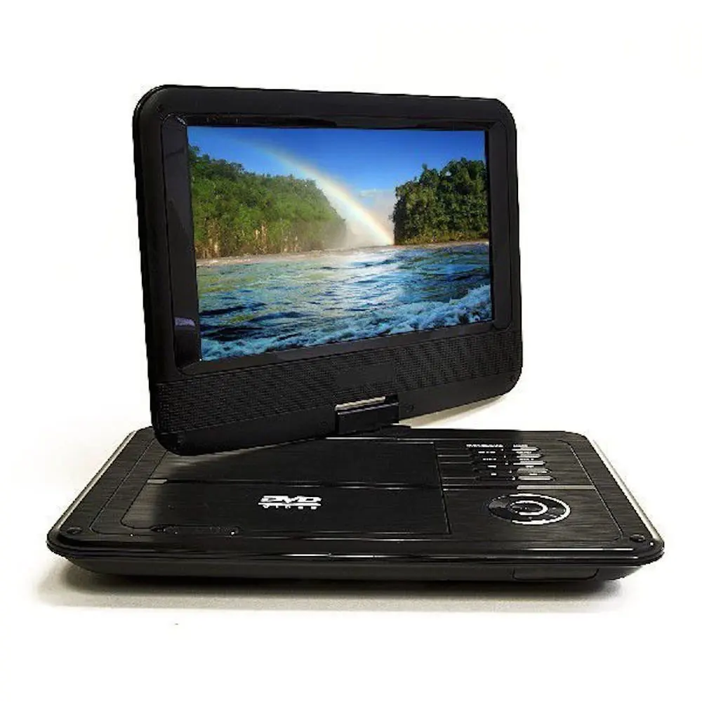 Get Quotations · Orei DVD-P901 9-Inch Swivel Screen Multi Region Free Portable DVD Player -