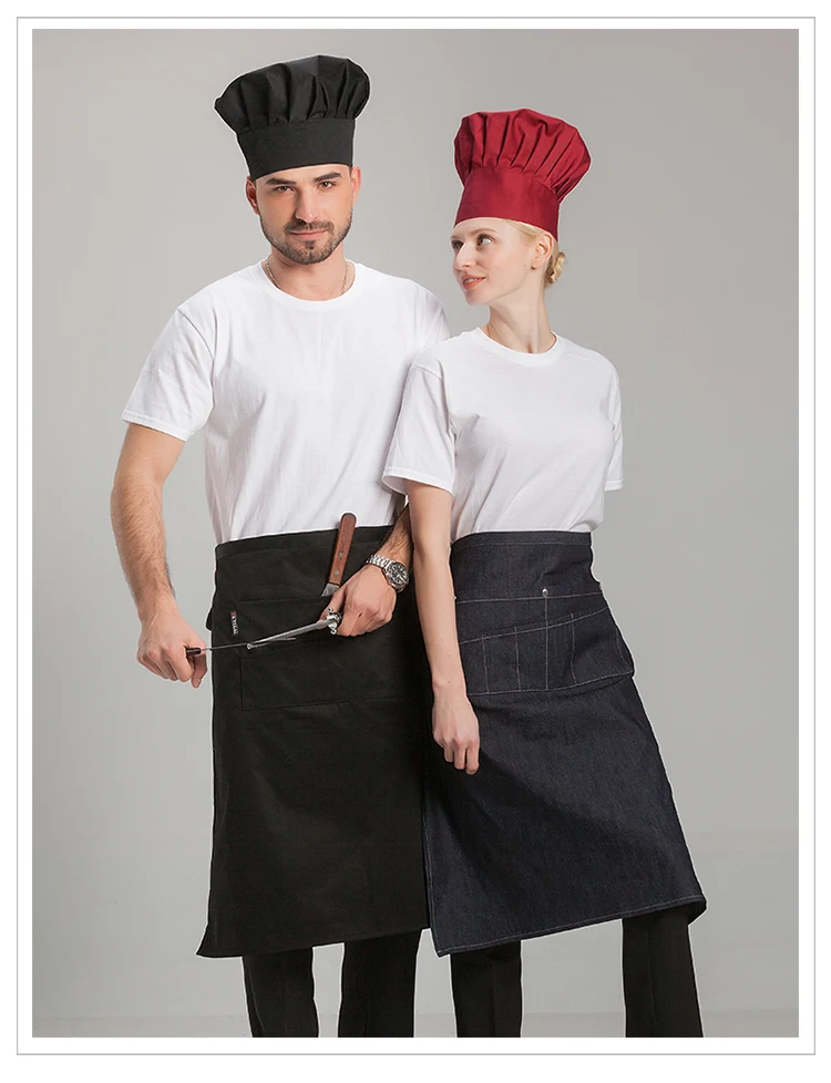 Chef Aprons And Hats Maroon Pinafore Machinist Machine Shop Makeup
