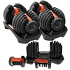 15 adjustable weight range home exercise steel dumbbell personal gym workout training equipment