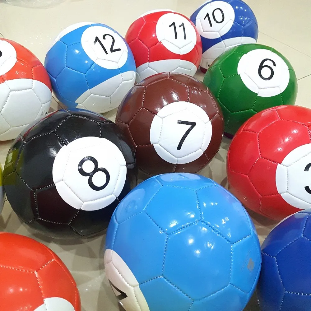 Factory Direct Sale 16 Pcs/set Size 5 Football Billiard Soccer Snook