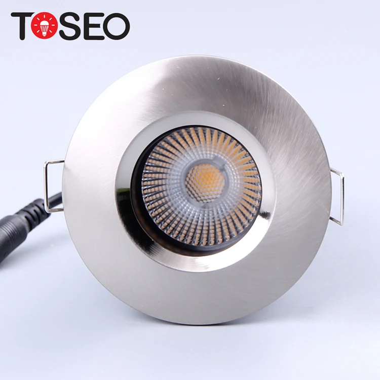 COB fire rated led lighting fixture BS 476 IP65 fire resistant 10w led downlight