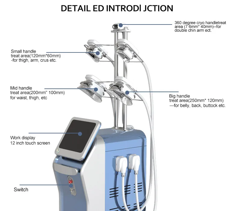 New professional fat freezing slimming cryo machine factory price