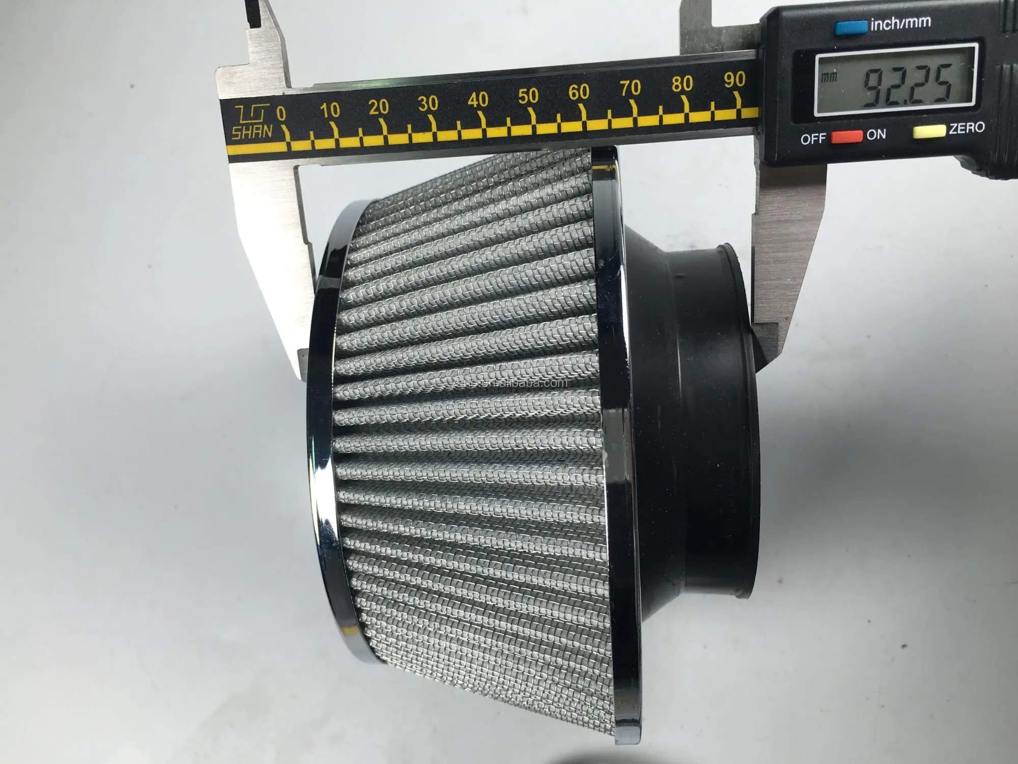 wholesale Auto air filters with neck 70 76 89 101mm
