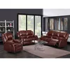 modern fashion style 6 seaters living room hotel PU leather reclining sofa sectional furniture